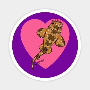 Wobbegong Love Magnet